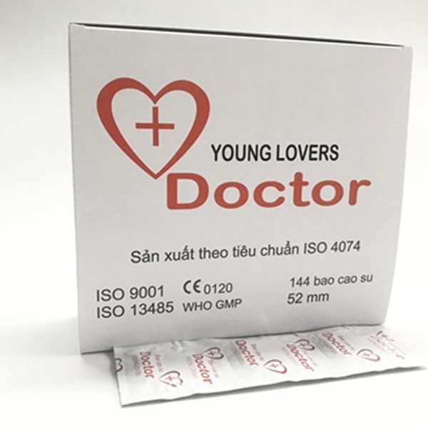Bao cao su Doctor 144 cái dòng bao khách sạn giá rẻ tại shop Núi Lửa
